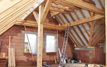 Thorpe Hamlet attic trusses